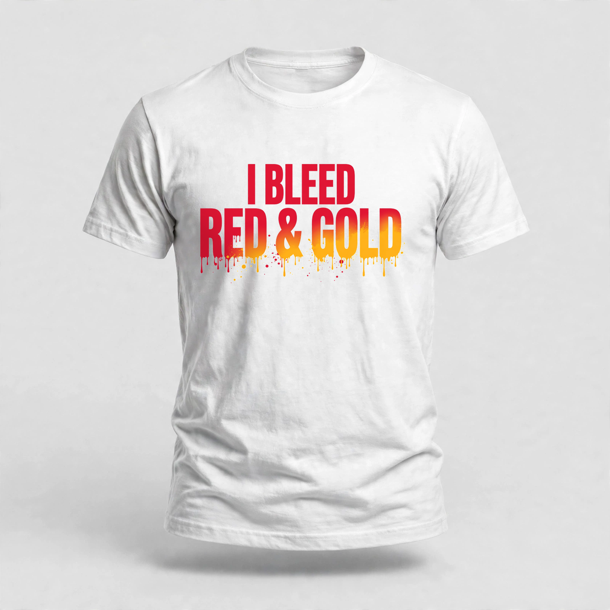 Bleed Red Gold Tee