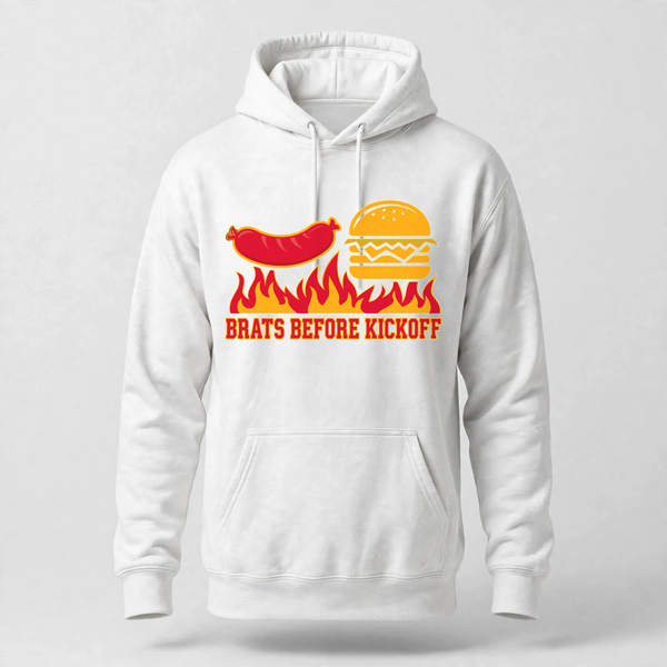 Brats Before Kickoff Hoodie