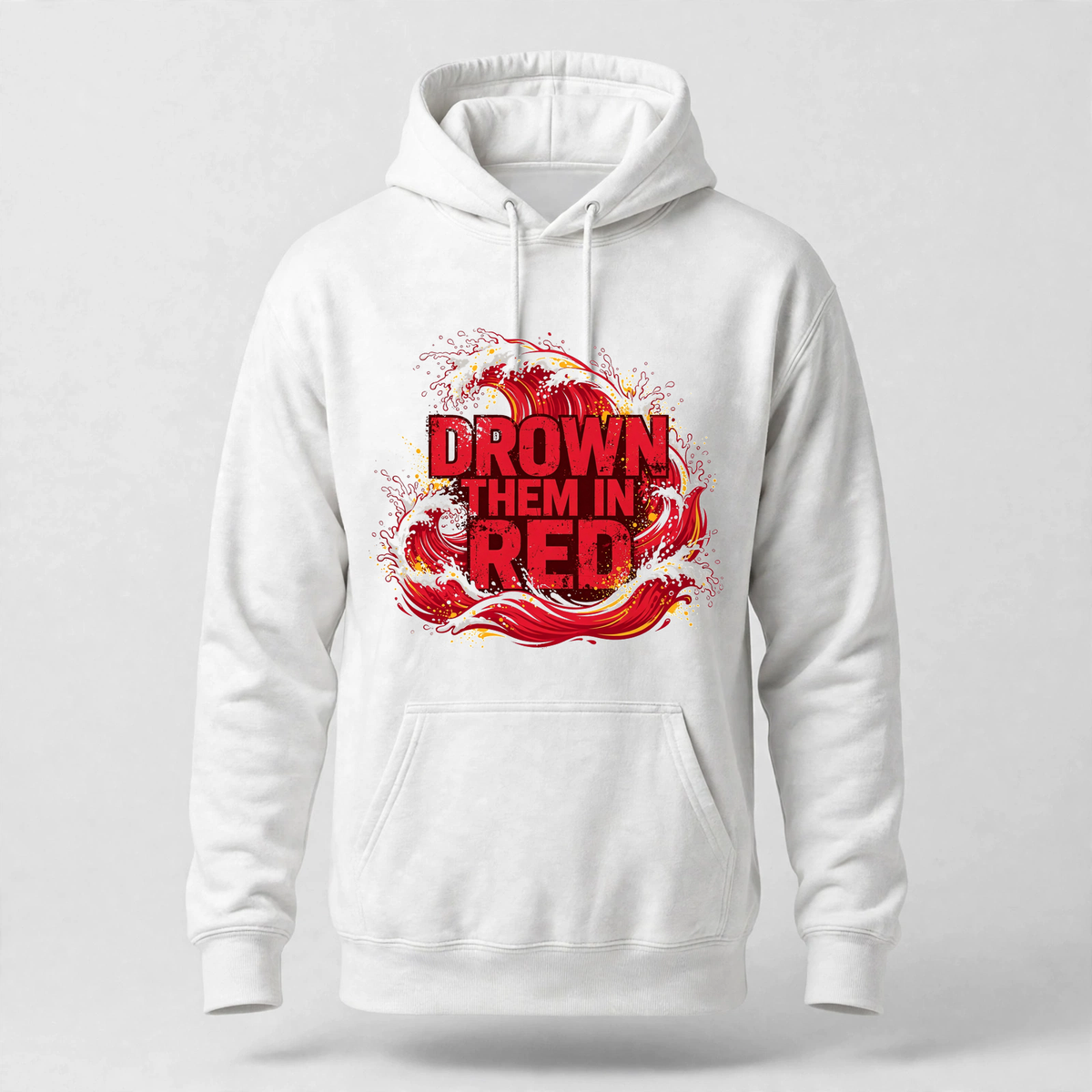 Drown Them In Red Hoodie