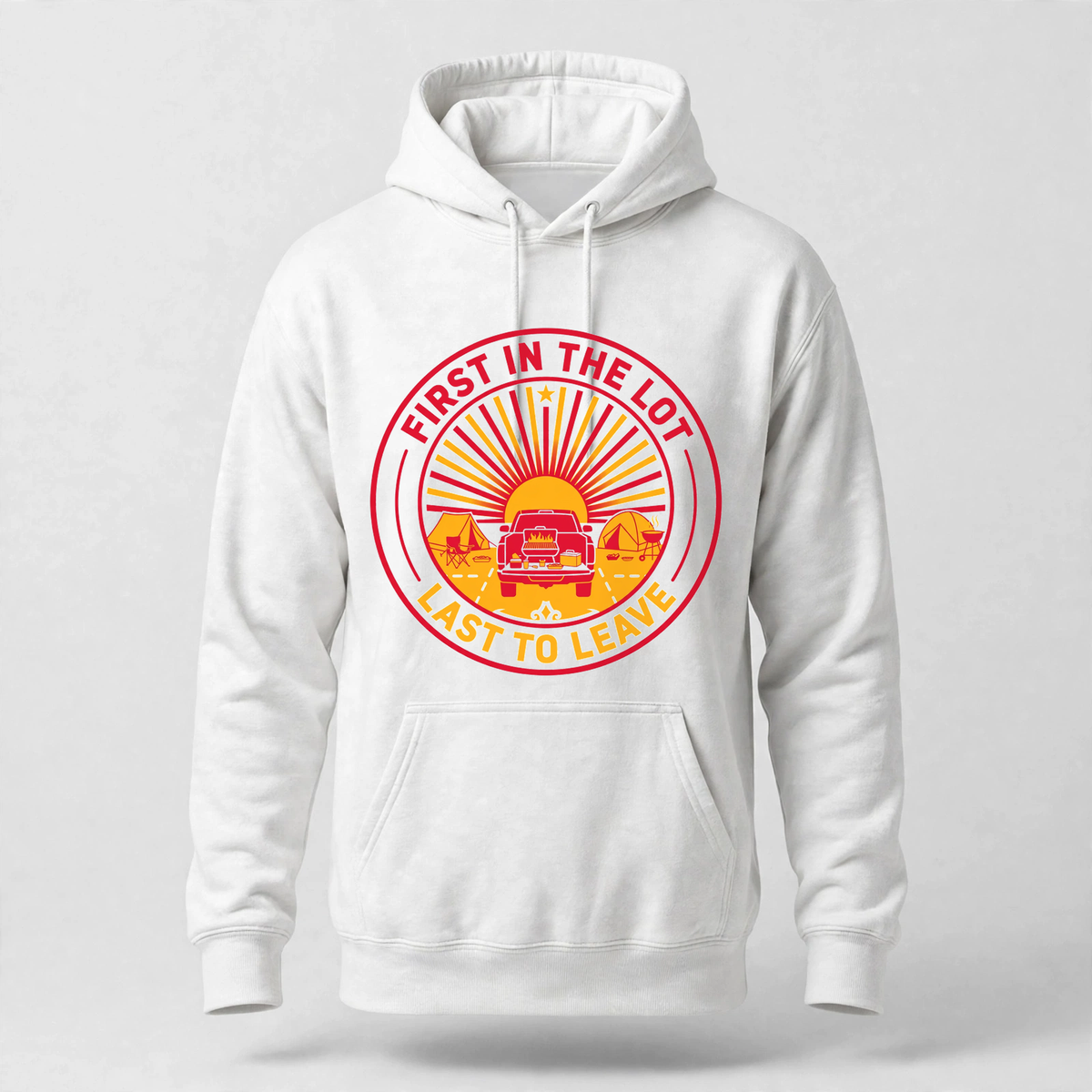 First In The Lot Hoodie