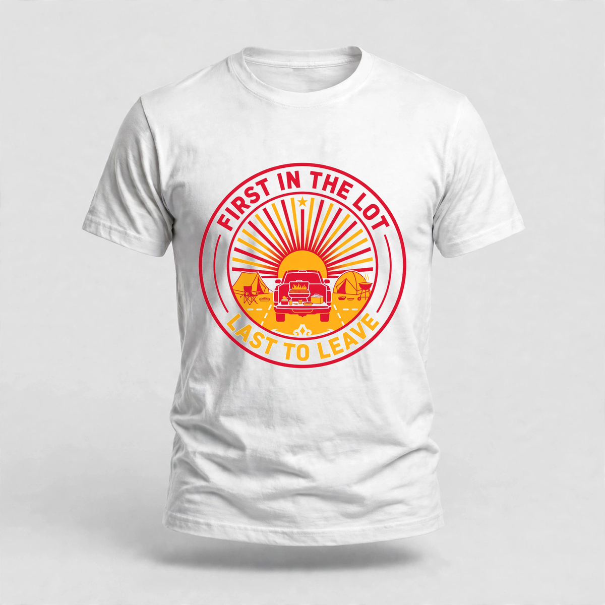 First In The Lot Tee
