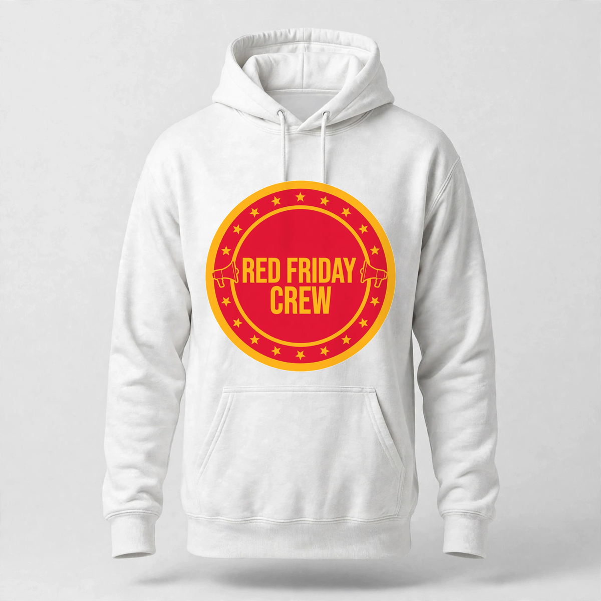 Red Friday Crew Hoodie