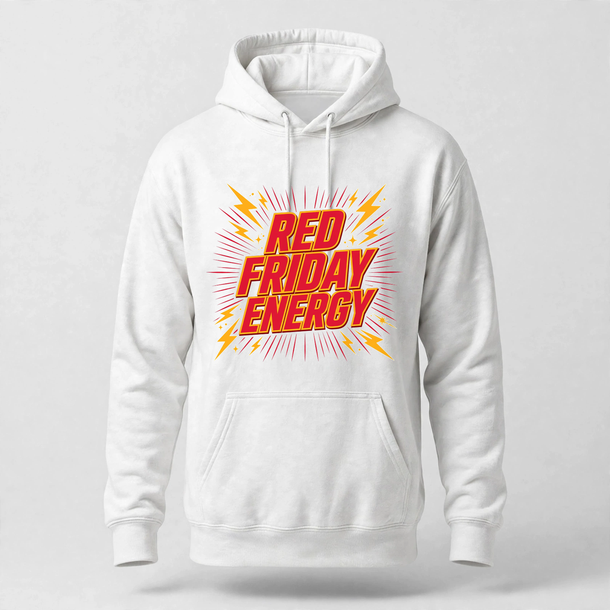 Red Friday Energy Hoodie