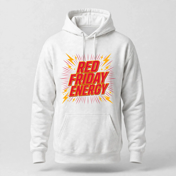 Red Friday Energy Hoodie
