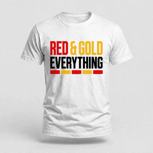 Red Gold Everything Tee