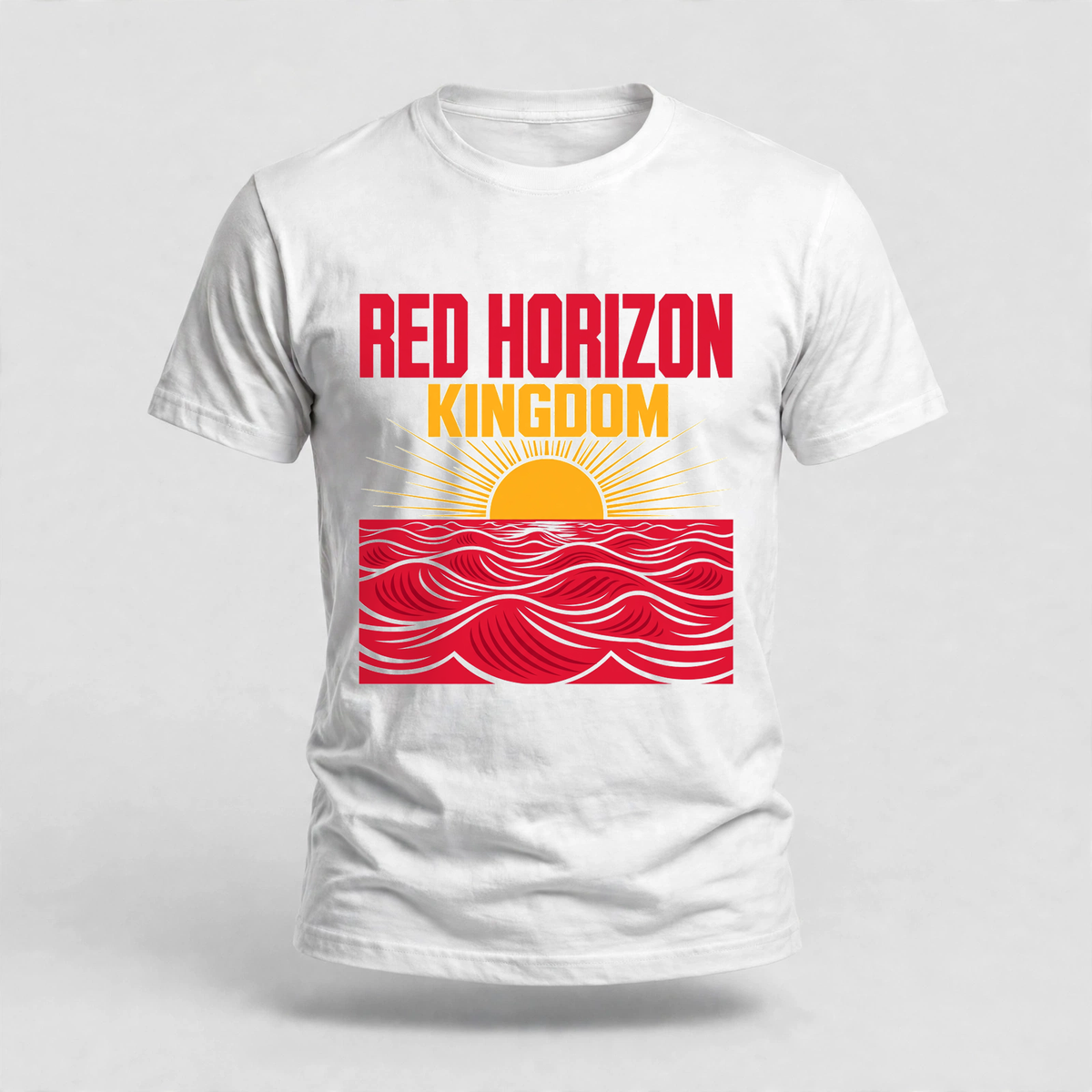 Red Horizon Tee