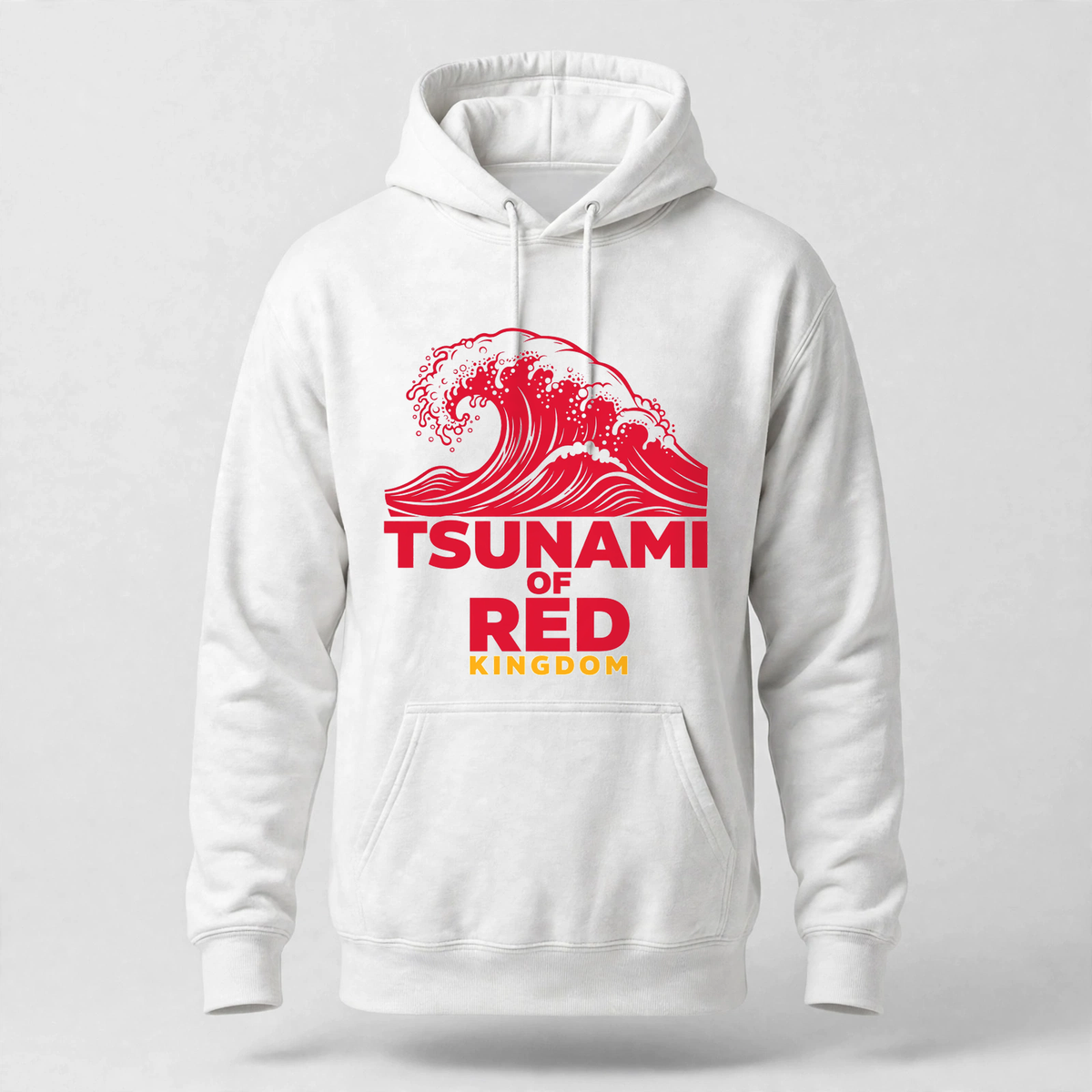 Tsunami Of Red Hoodie
