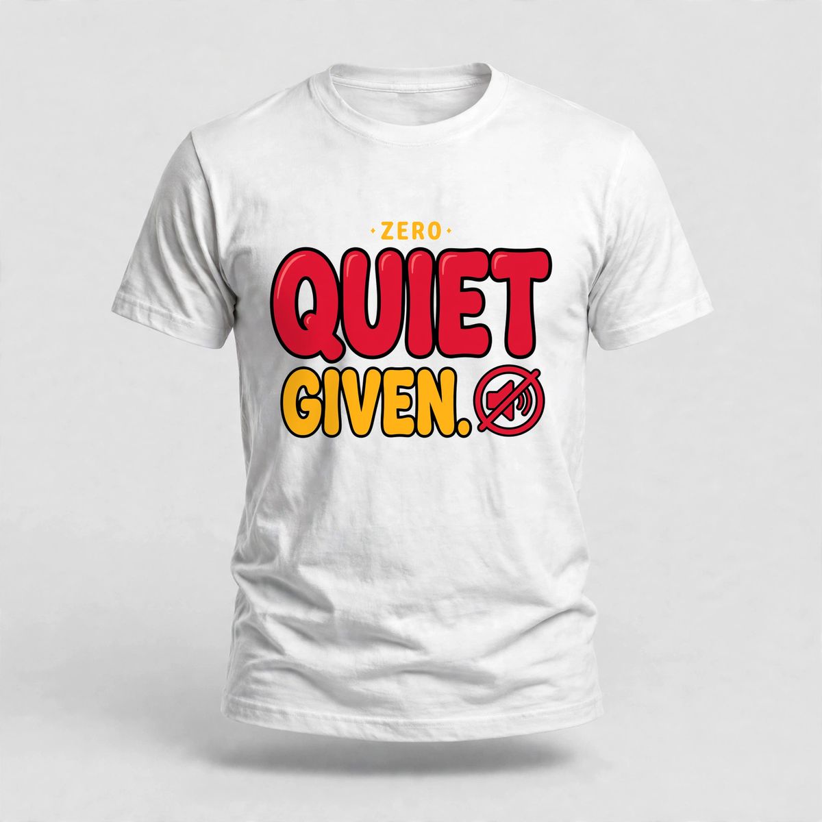 Zero Quiet Given Tee