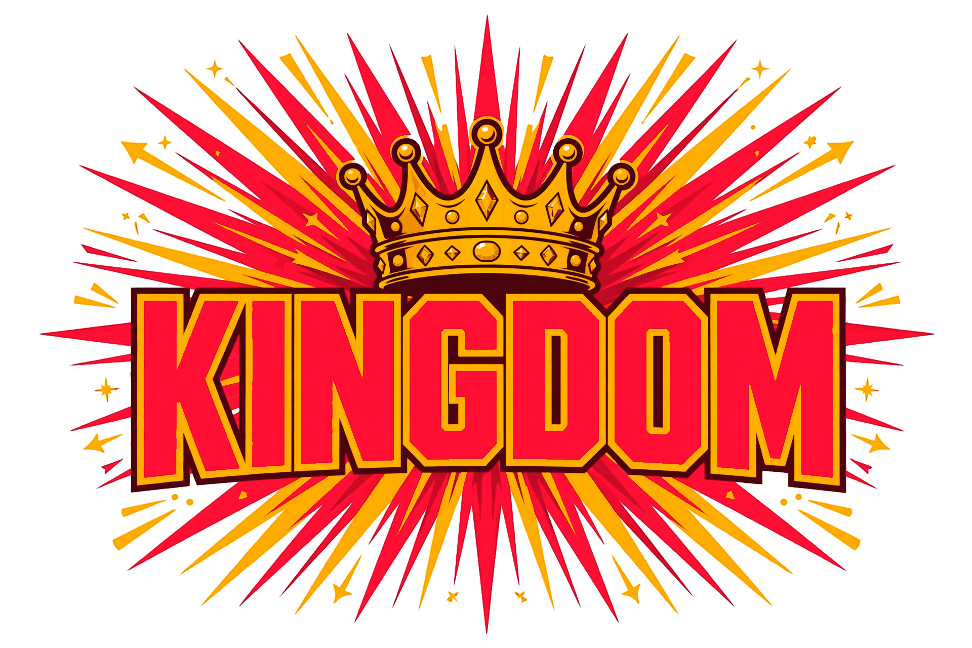 Kingdom starburst design